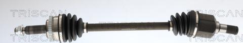 Triscan 8540 43539 - Приводний вал autocars.com.ua