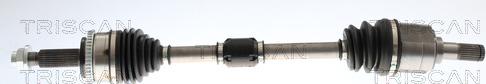 Triscan 8540 43551 - Приводний вал autocars.com.ua