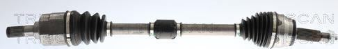 Triscan 8540 43559 - Приводний вал autocars.com.ua