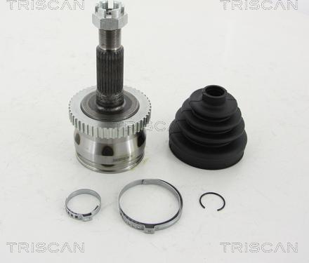 Triscan 8540 80106 - Шарнірний комплект, ШРУС, приводний вал autocars.com.ua