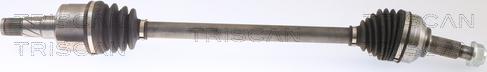 Triscan 8540 81509 - Приводний вал autocars.com.ua