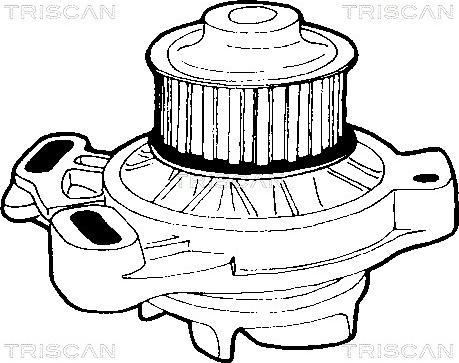 Triscan 8600 10329 - Водяний насос autocars.com.ua