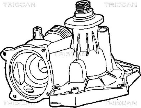 Triscan 8600 11008 - Водяний насос autocars.com.ua