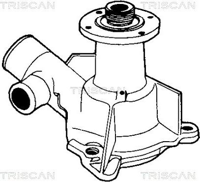 Triscan 8600 11023 - Водяний насос autocars.com.ua