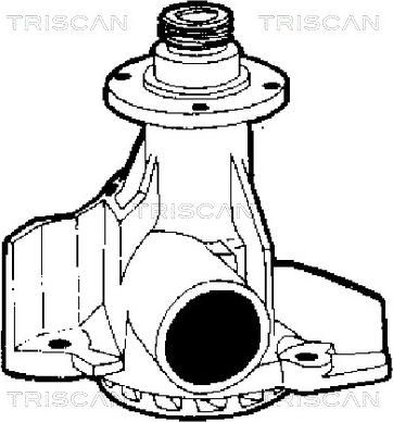 Triscan 8600 11889 - Водяний насос autocars.com.ua