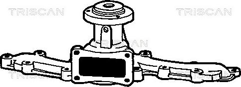 Triscan 8600 12957 - Водяний насос autocars.com.ua