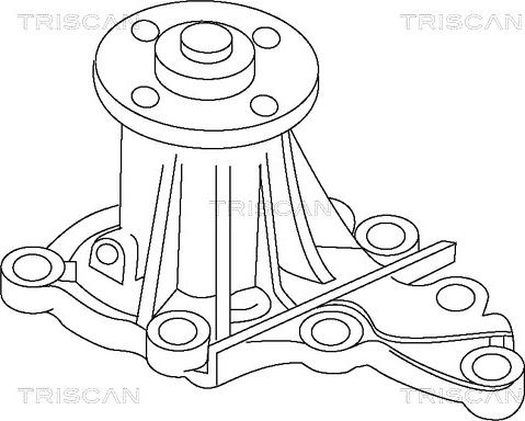 Triscan 8600 13922 - Водяний насос autocars.com.ua