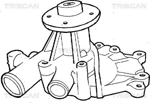 Triscan 8600 14950 - Водяной насос autodnr.net