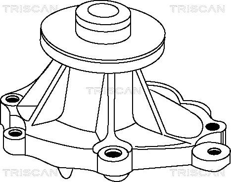 Triscan 8600 14994 - Водяний насос autocars.com.ua