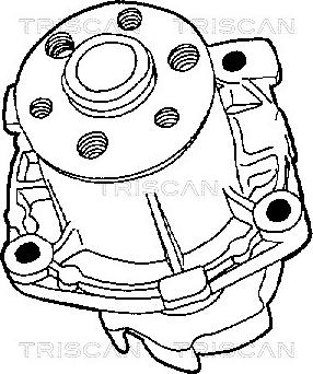 Triscan 8600 15002 - Водяний насос autocars.com.ua