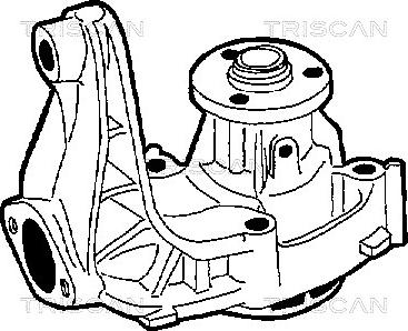 Triscan 8600 15007 - Водяний насос autocars.com.ua