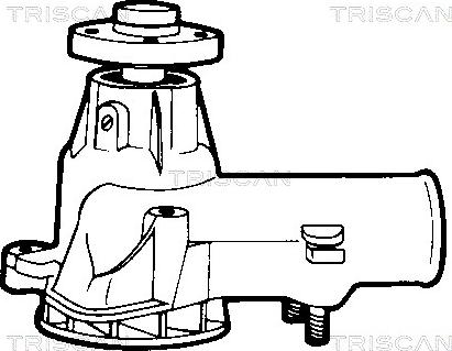 Triscan 8600 15312 - Водяний насос autocars.com.ua