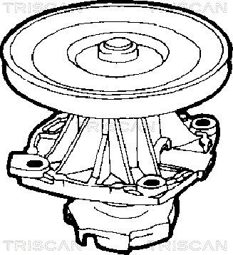 Triscan 8600 15873 - Водяний насос autocars.com.ua