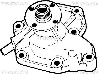 Triscan 8600 16064 - Водяний насос autocars.com.ua