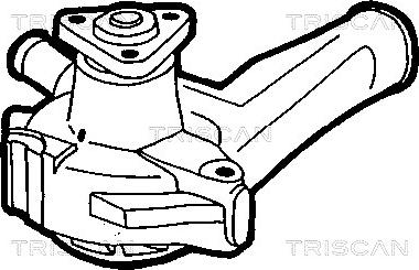 Triscan 8600 16898 - Водяний насос autocars.com.ua