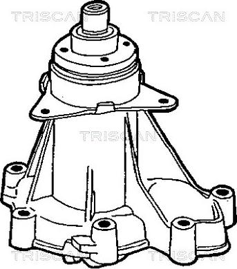 Triscan 8600 23827 - Водяний насос autocars.com.ua