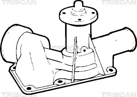 Triscan 8600 24042 - Водяний насос autocars.com.ua