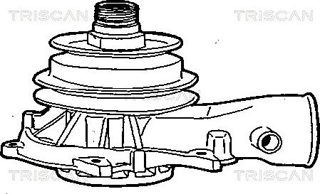 Triscan 8600 24840 - Водяной насос avtokuzovplus.com.ua