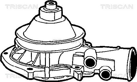 Triscan 8600 24895 - Водяний насос autocars.com.ua