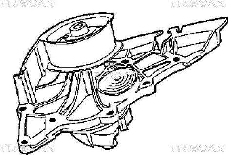 Triscan 8600 29004 - Водяной насос avtokuzovplus.com.ua