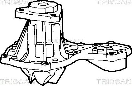 Triscan 8600 29140 - Водяний насос autocars.com.ua
