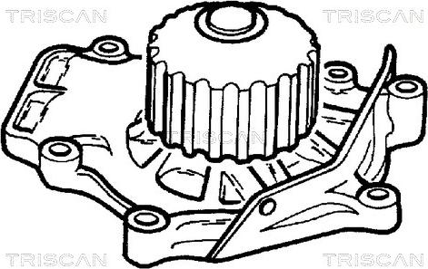 Triscan 8600 40002 - Водяной насос autodnr.net