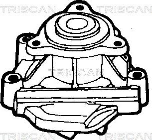 Triscan 8600 40804 - Водяний насос autocars.com.ua