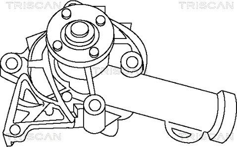 Triscan 8600 42951 - Водяний насос autocars.com.ua