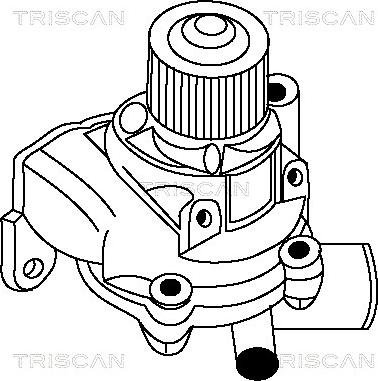 Triscan 8600 50946 - Водяной насос autodnr.net