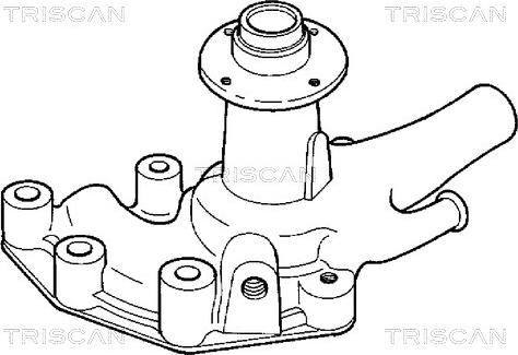 Triscan 8600 60002 - Водяной насос autodnr.net