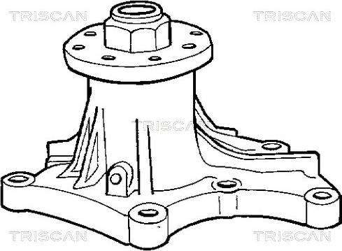 Triscan 8600 60103 - Водяний насос autocars.com.ua