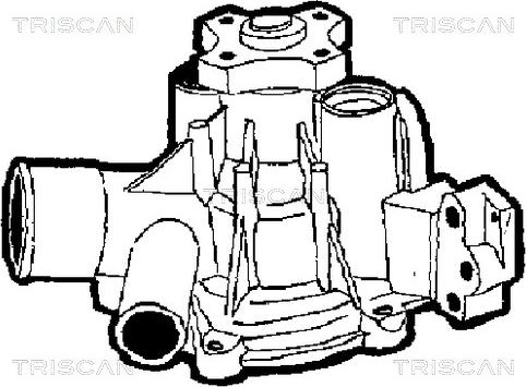 Triscan 8600 65918 - Водяной насос avtokuzovplus.com.ua