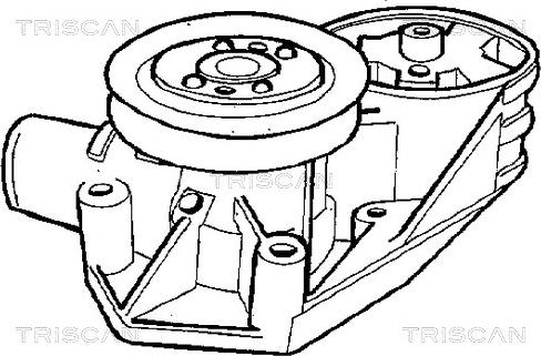 Triscan 8600 67939 - Водяний насос autocars.com.ua