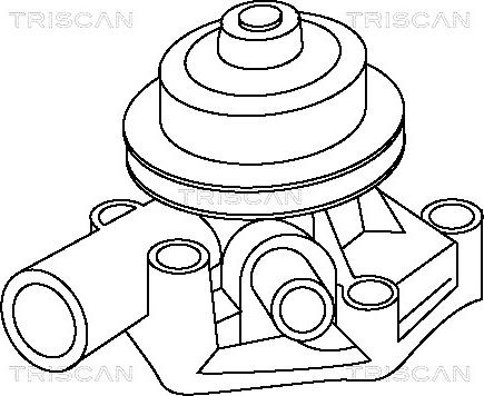 Triscan 8600 68941 - Водяний насос autocars.com.ua