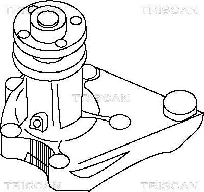 Triscan 8600 69944 - Водяний насос autocars.com.ua