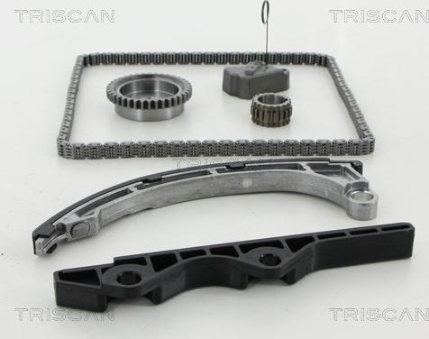 Triscan 8650 14002 - Комплект ланцюга приводу распредвала autocars.com.ua
