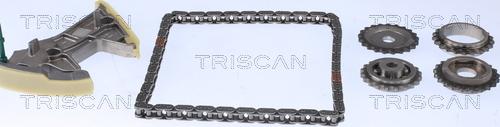 Triscan 8650 29015 - Комплект ланцюга приводу распредвала autocars.com.ua