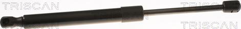 Triscan 8710 81204 - Газова пружина, кришка багажник autocars.com.ua