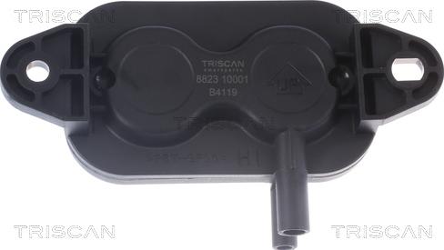 Triscan 8823 10001 - Датчик, тиск вихлопних газів autocars.com.ua
