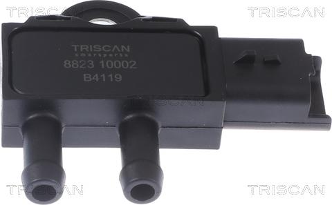 Triscan 8823 10002 - Датчик, тиск вихлопних газів autocars.com.ua