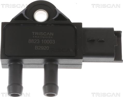 Triscan 8823 10003 - Датчик, тиск вихлопних газів autocars.com.ua