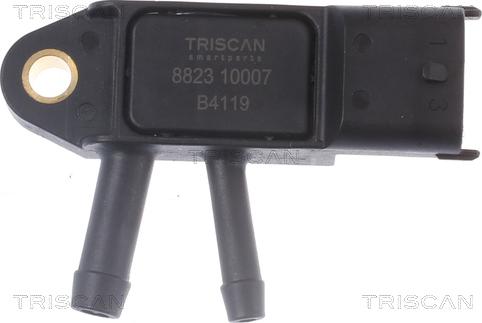 Triscan 8823 10007 - Датчик, давление выхлопных газов avtokuzovplus.com.ua
