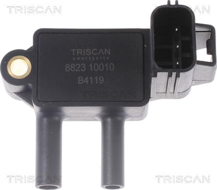 Triscan 8823 10010 - Датчик, тиск вихлопних газів autocars.com.ua