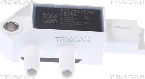 Triscan 8823 10011 - Датчик, тиск вихлопних газів autocars.com.ua