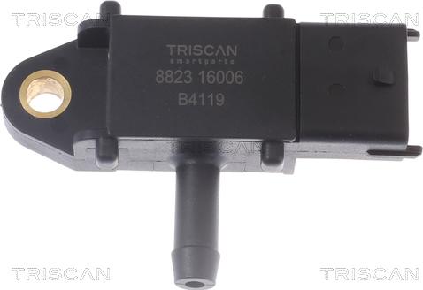 Triscan 8823 16006 - Датчик, тиск вихлопних газів autocars.com.ua