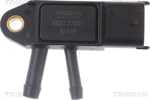 Triscan 8823 27001 - Датчик, тиск вихлопних газів autocars.com.ua