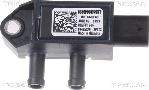 Triscan 8823 29008 - Датчик, тиск вихлопних газів autocars.com.ua