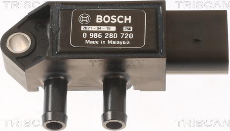 Triscan 8823 50001 - Датчик, тиск вихлопних газів autocars.com.ua