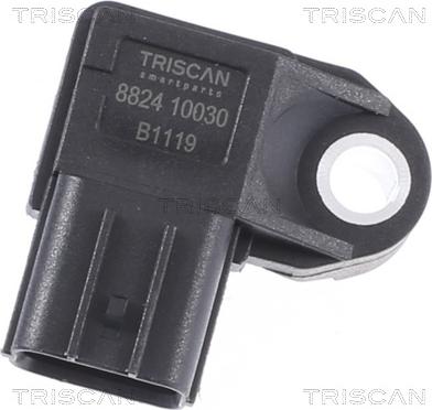 Triscan 8824 10030 - Датчик, тиск у впускний трубі autocars.com.ua