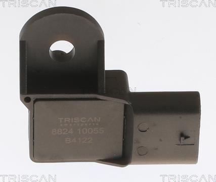 Triscan 8824 10055 - Датчик, тиск у впускний трубі autocars.com.ua